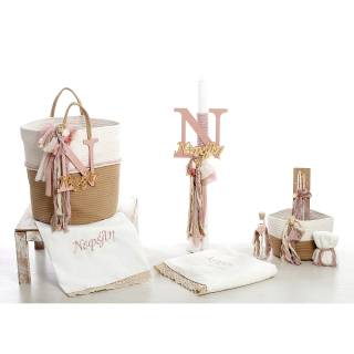 ΠΑΚΕΤΟ ΒΑΠΤΙΣΗΣ BOHO ΜΕ  ΟΝΟΜΑ