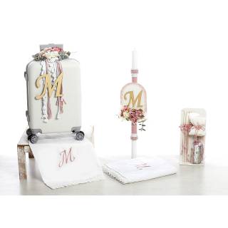 ΠΑΚΕΤΟ ΒΑΠΤΙΣΗΣ ΡΟΜΑΝΤΙΚΟ ΜΟΝΟΓΡΑΜΜΑ