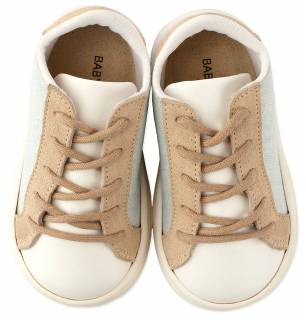 ΠΑΠΟΥΤΣΙΑ   BABYWALKER  BS3039 MINT.WHITE.BEIGE