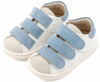 ΠΑΠΟΥΤΣΙΑ  BABYWALKER BS3096-WHITE-LIGHT BLUE
