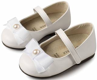 ΠΑΠΟΥΤΣΑΚΙΑ BABYWALKER ΔΕΡΜΑΤΙΝΑ BS3500-WHITE