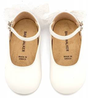 ΠΑΠΟΥΤΣΑΚΙΑ BABYWALKER ΚΟΡΙΤΣΙ  BS3594-WHITE