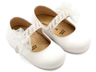 ΠΑΠΟΥΤΣΑΚΙΑ BABYWALKER ΚΟΡΙΤΣΙ  BS3596-WHITE