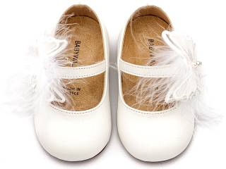 ΠΑΠΟΥΤΣΑΚΙΑ BABYWALKER ΚΟΡΙΤΣΙ  BS3598-WHITE