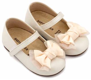 ΠΑΠΟΥΤΣΑΚΙΑ BABYWALKER ΚΟΡΙΤΣΙ  BS3599-IVORY