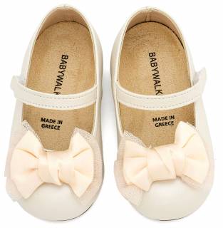 ΠΑΠΟΥΤΣΑΚΙΑ BABYWALKER ΚΟΡΙΤΣΙ  BS3599-IVORY