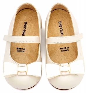 ΠΑΠΟΥΤΣΑΚΙΑ BABYWALKER ΚΟΡΙΤΣΙ  BS3600-IVORY