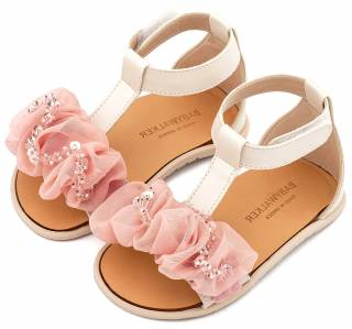 ΠΑΠΟΥΤΣΑΚΙΑ BABYWALKER BS3601-IVORY-PINK