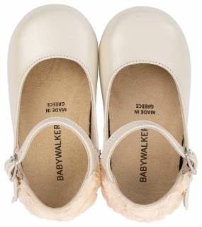 ΠΑΠΟΥΤΣΑΚΙΑ BABYWALKER ΚΟΡΙΤΣΙ  BW4503-IVORY