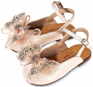 ΠΑΠΟΥΤΣΑΚΙΑ BABYWALKER ΚΟΡΙΤΣΙ  BW4828-IVORY-PINK