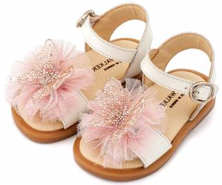 ΠΑΠΟΥΤΣΑΚΙΑ BABYWALKER BW4886-IVORY-PINK