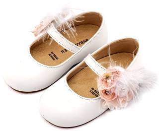 ΠΑΠΟΥΤΣΑΚΙΑ BABYWALKER BW4890-IVORY-PINK