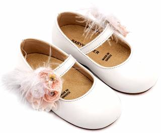 ΠΑΠΟΥΤΣΑΚΙΑ BABYWALKER BW4887-WHITE-PINK