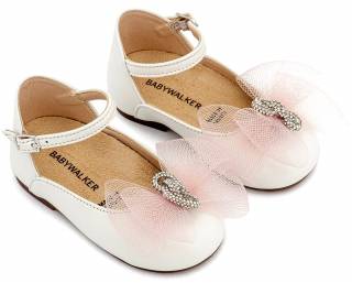 ΠΑΠΟΥΤΣΑΚΙΑ BABYWALKER BW4890-IVORY-PINK