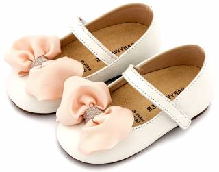 ΠΑΠΟΥΤΣΑΚΙΑ BABYWALKER BW4893-IVORY-PINK