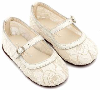 ΠΑΠΟΥΤΣΑΚΙΑ BABYWALKER EXC5897-IVORY-LACE