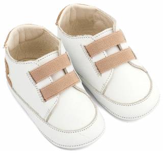 ΠΑΠΟΥΤΣΙΑ  BABYWALKER MI1137-WHITE-BEIGE