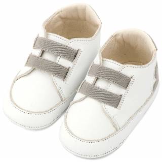 ΠΑΠΟΥΤΣΙΑ  BABYWALKER MI1137-WHITE-GREY