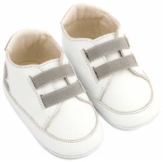ΠΑΠΟΥΤΣΙΑ  BABYWALKER MI1137-WHITE-GREY