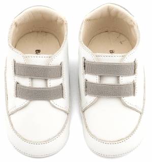 ΠΑΠΟΥΤΣΙΑ  BABYWALKER MI1137-WHITE-GREY
