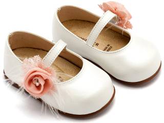 ΠΑΠΟΥΤΣΑΚΙΑ BABYWALKER ΚΟΡΙΤΣΙ PRI2640-IVORY-PINK