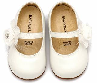 ΠΑΠΟΥΤΣΑΚΙΑ BABYWALKER ΚΟΡΙΤΣΙ  PRI2640-IVORY