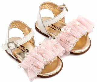 ΠΑΠΟΥΤΣΑΚΙΑ BABYWALKER ΚΟΡΙΤΣΙ  PRI2656-IVORY-PINK