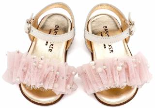 ΠΑΠΟΥΤΣΑΚΙΑ BABYWALKER ΚΟΡΙΤΣΙ  PRI2656-IVORY-PINK