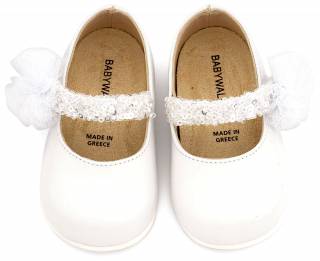 ΠΑΠΟΥΤΣΑΚΙΑ BABYWALKER ΚΟΡΙΤΣΙ  PRI2657-IVORY