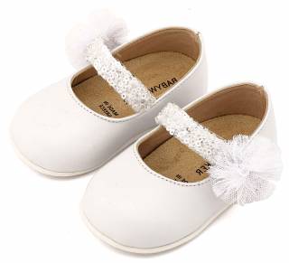 ΠΑΠΟΥΤΣΑΚΙΑ BABYWALKER ΚΟΡΙΤΣΙ  PRI2657-WHITE