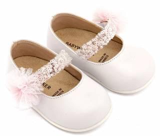 ΠΑΠΟΥΤΣΑΚΙΑ BABYWALKER ΚΟΡΙΤΣΙ  PRI2657-WHITE-PINK