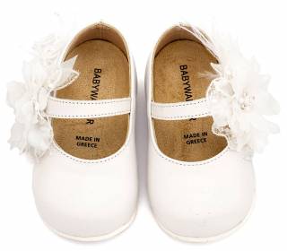 ΠΑΠΟΥΤΣΑΚΙΑ BABYWALKER ΚΟΡΙΤΣΙ  PRI2658-WHITE