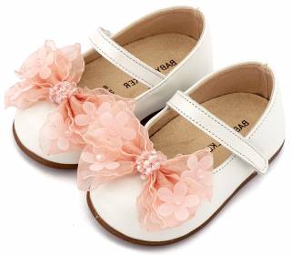 ΠΑΠΟΥΤΣΑΚΙΑ BABYWALKER ΚΟΡΙΤΣΙ  PRI2659-IVORY-PINK