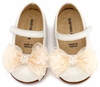 ΠΑΠΟΥΤΣΑΚΙΑ BABYWALKER ΚΟΡΙΤΣΙ  PRI2659-IVORY