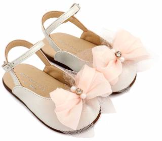 ΠΑΠΟΥΤΣΑΚΙΑ BABYWALKER ΚΟΡΙΤΣΙ PRI2661-IVORY-PINK