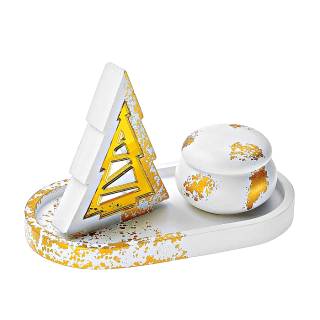 ΧΡΙΣΤΟΥΓΕΝΝΙΑΤΙΚΗ ΣΥΝΘΕΣΗ ΑΠΟ ΚΕΡΑΜΙΚΑ ΣΤΟΙΧΕΙΑ